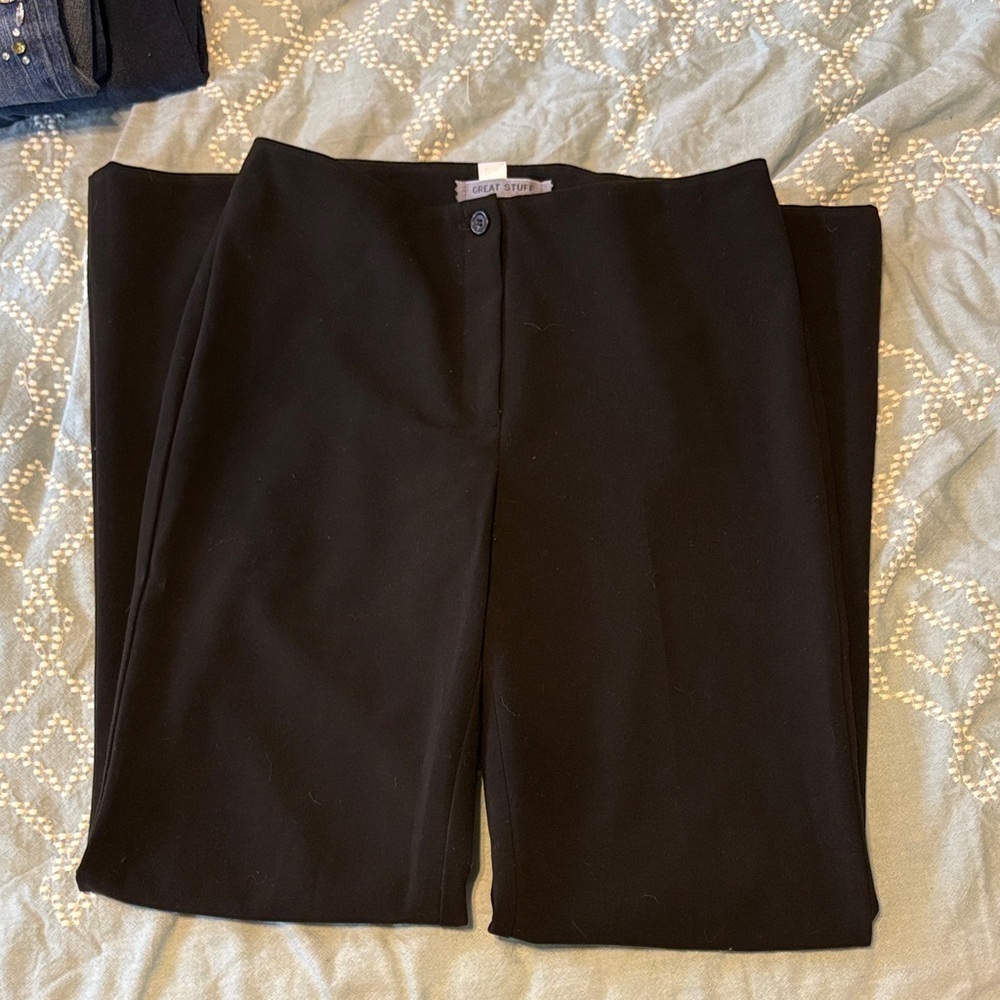 Great Stuff straight leg dress pants
